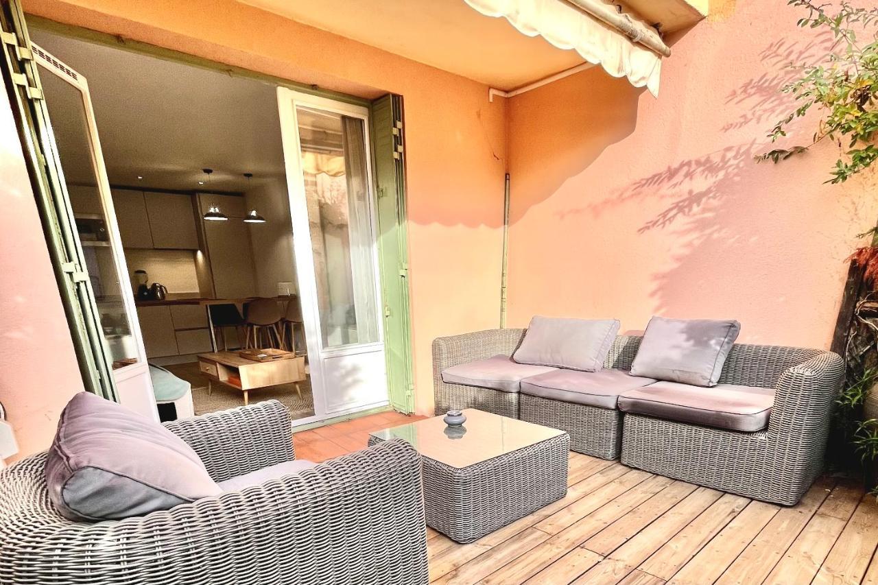 Magnifique 2 Chambres Terrasse Et Parking Saint-Tropez Eksteriør bilde